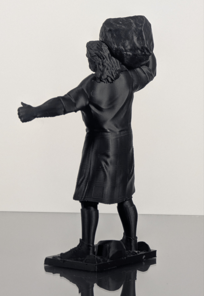 Realistic Highland Stone Lifter - Figures of strength