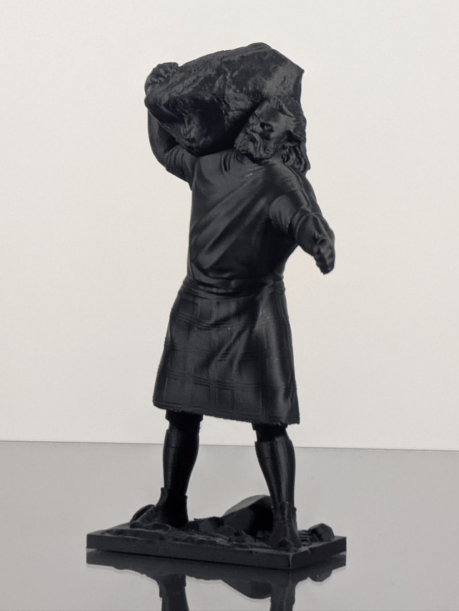 Realistic Highland Stone Lifter - Figures of strength