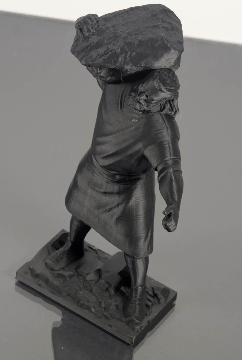 Realistic Highland Stone Lifter - Figures of strength