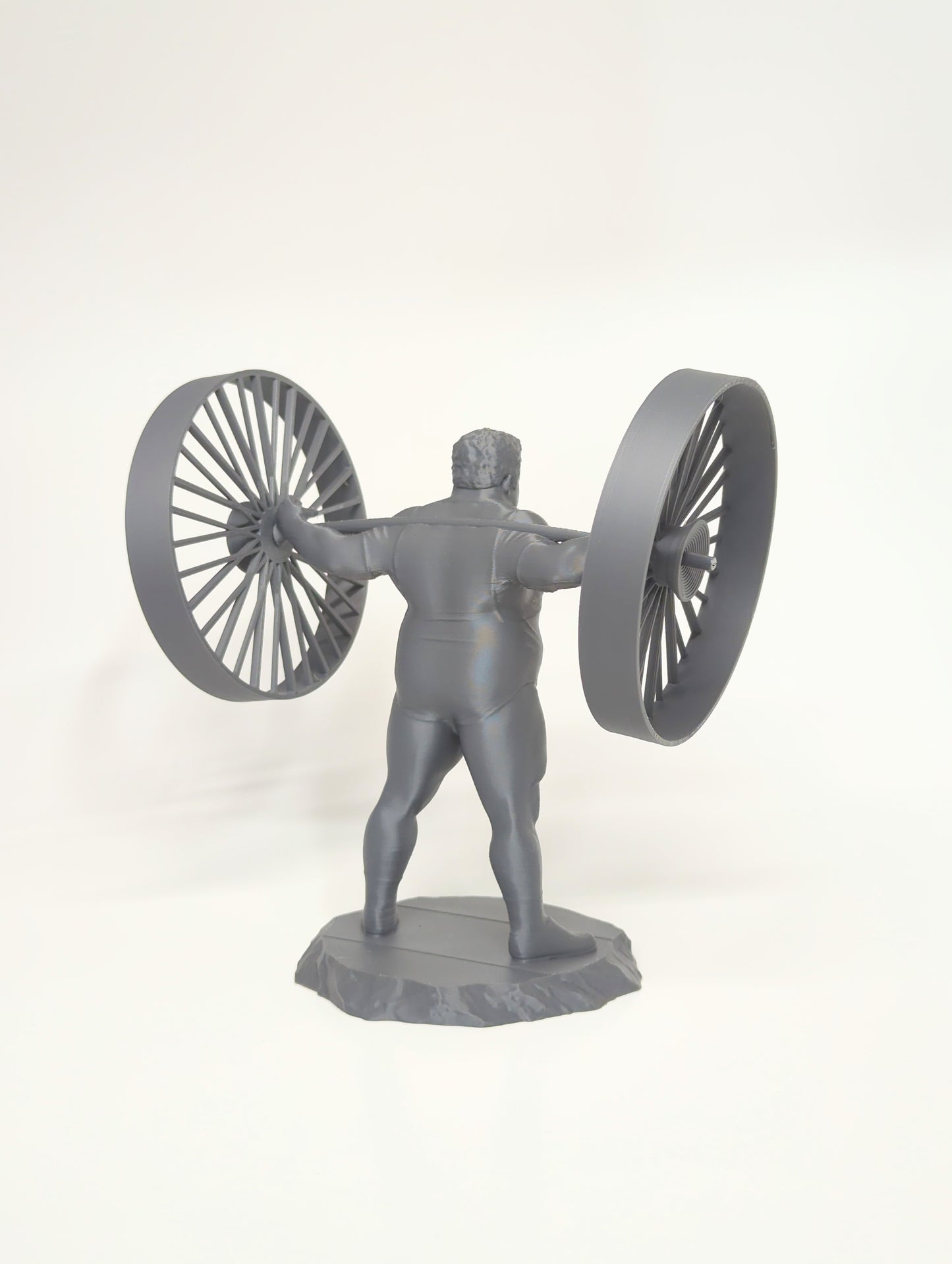 Paul Anderson 3D printed statue