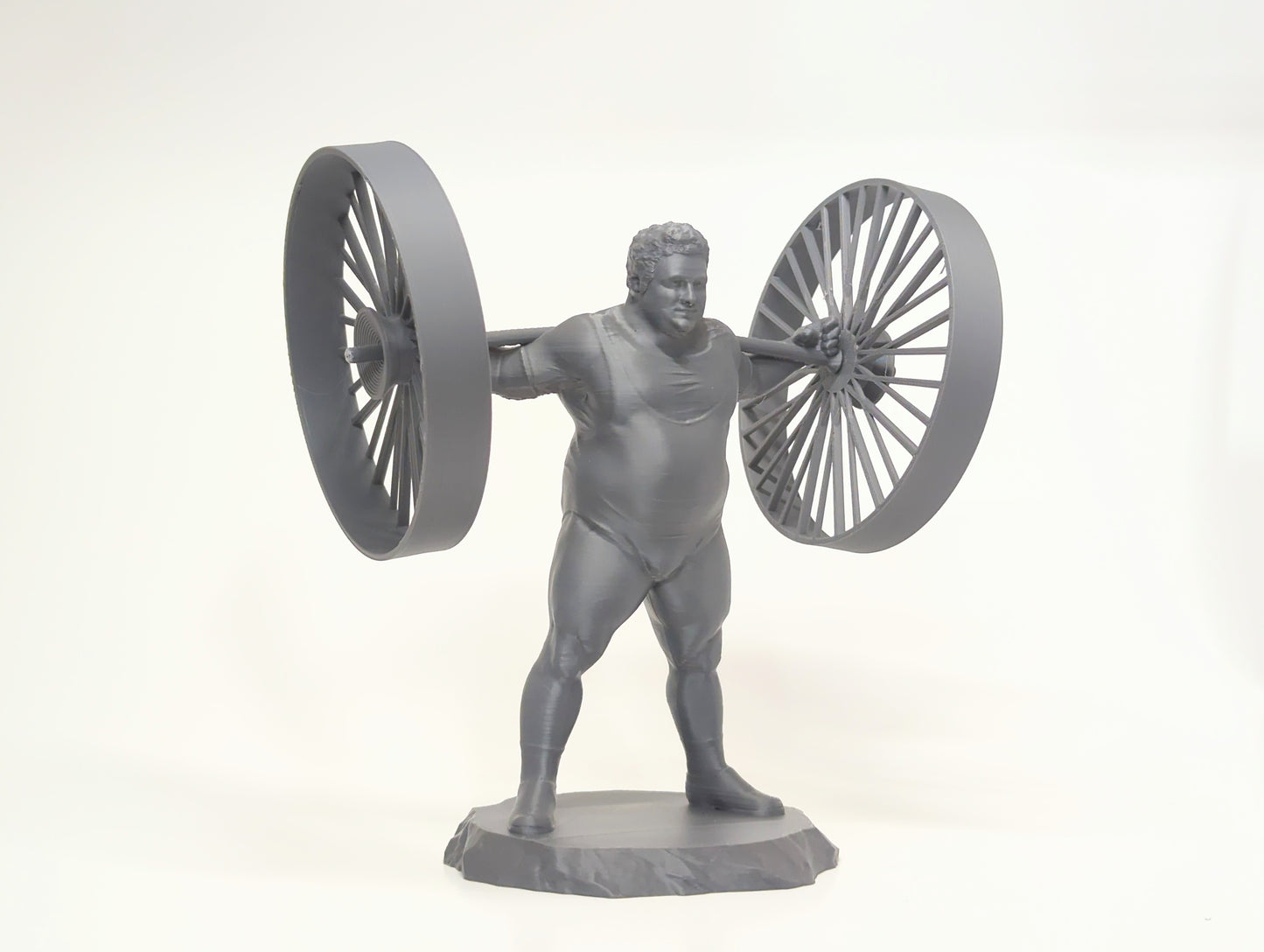 Paul Anderson 3D printed statue