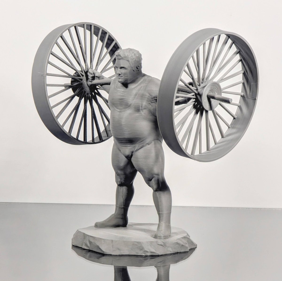 Legendary Paul Anderson Statuette - Figures of strength