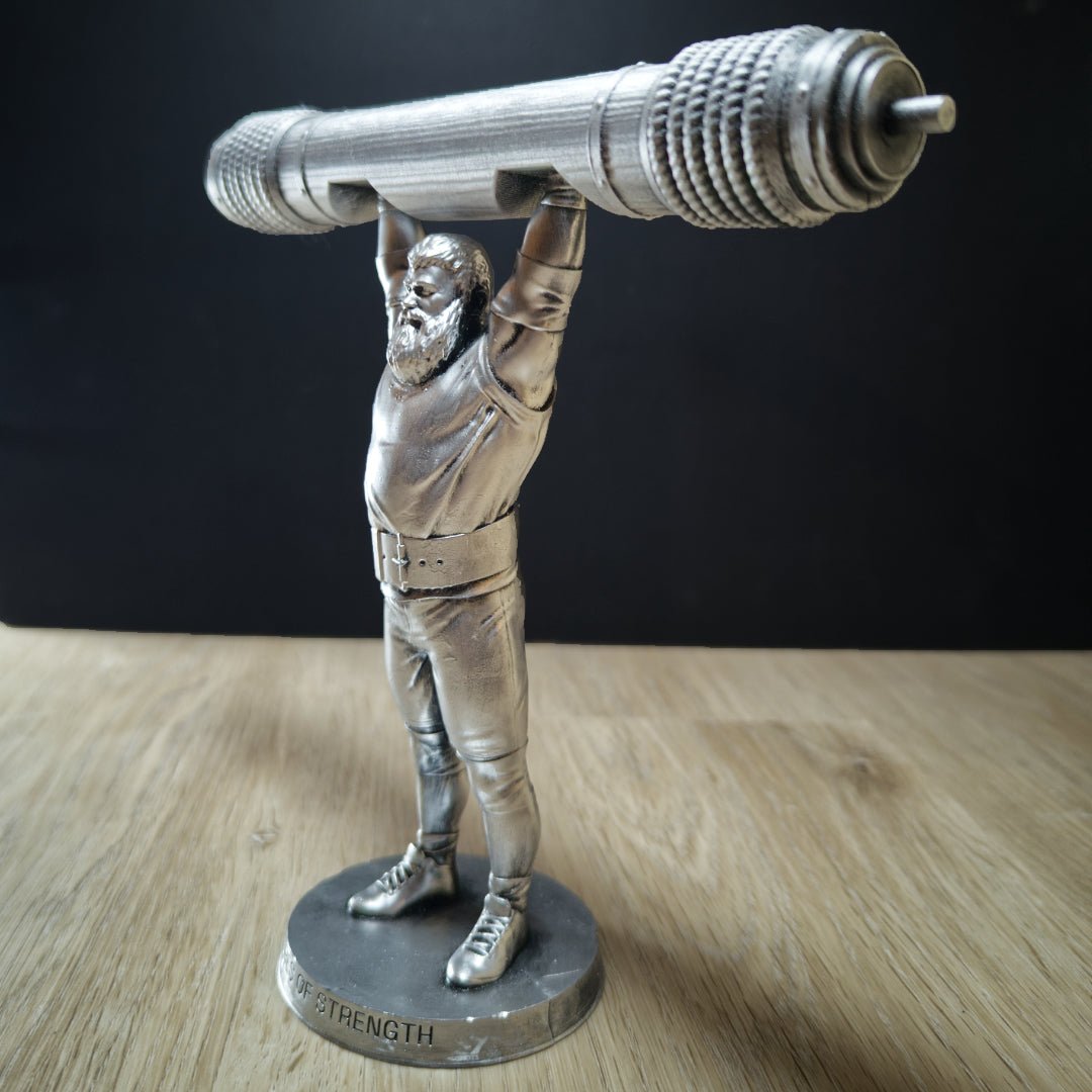 Strongman Log Lift Statue - Figures of strength