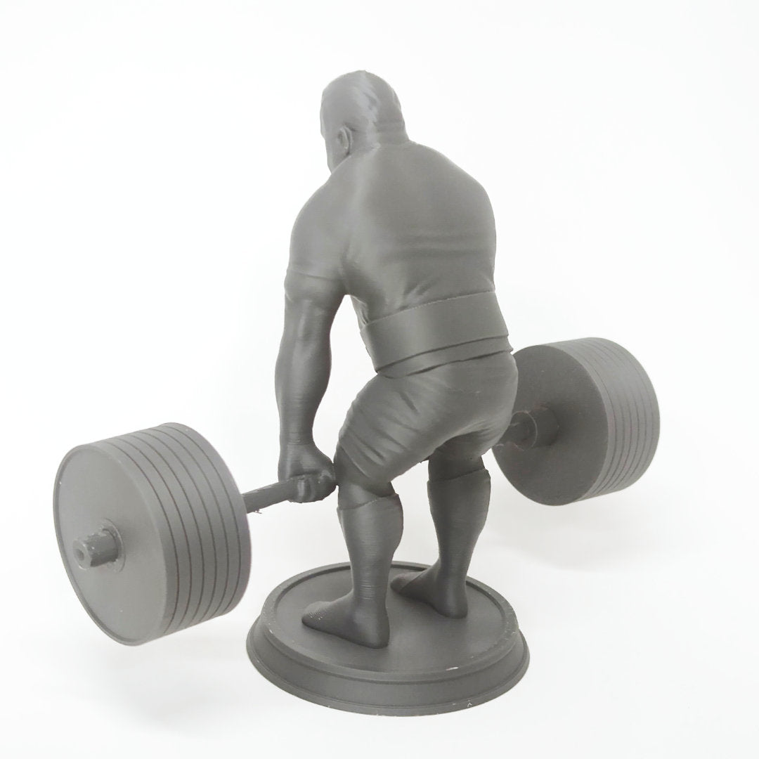 Deadlift statue