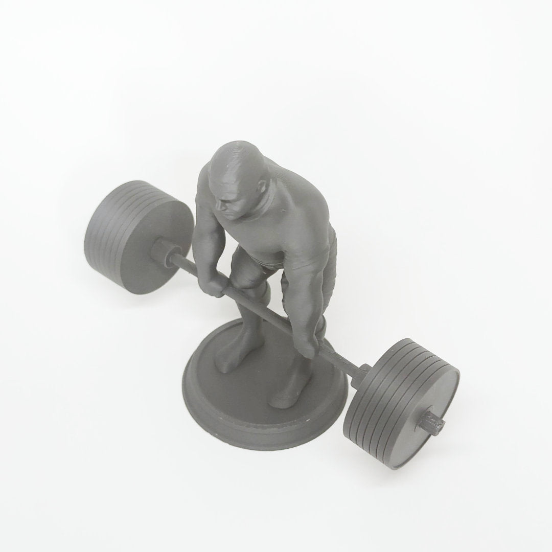 Deadlift statue