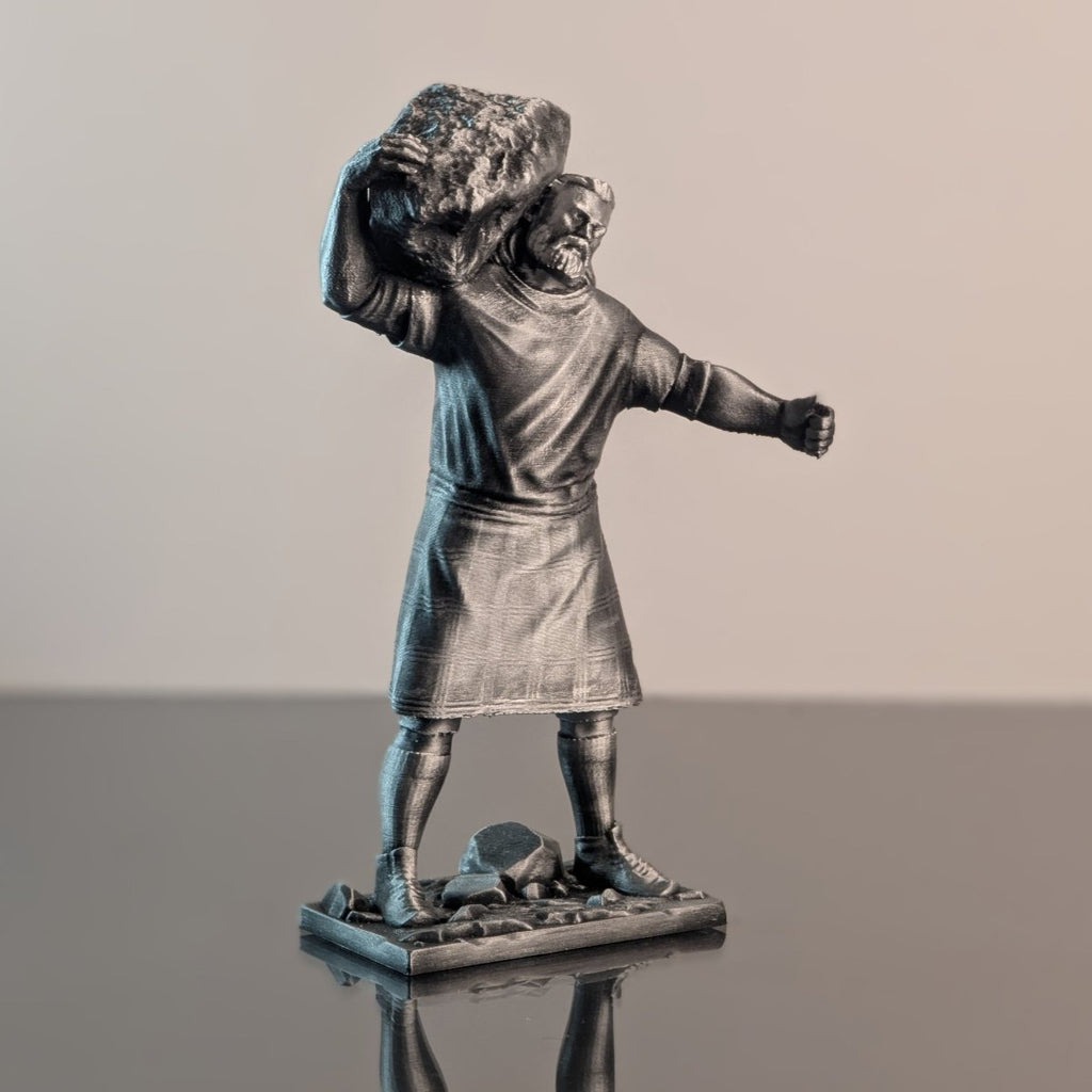 Realistic Highland Stone Lifter - Figures of strength